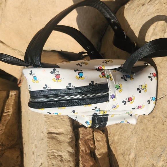 Disney Loungefly Multi-Color/Rainbow Mickey Mouse mini Backpack - Picture 2 of 14
